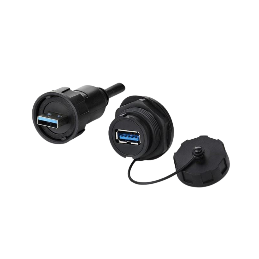 YU-serie industri-le circulaire dataconnector